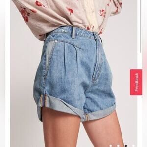 One Teaspoon x Revolve VENICE STREETWALKERS HIGH WAIST 80S SHORT NWT size 23